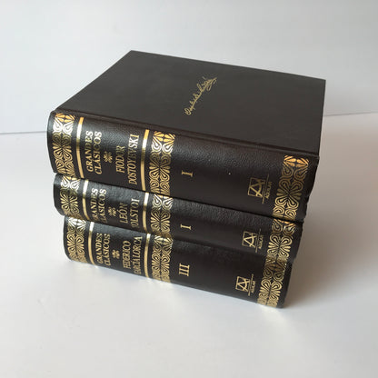 Grandes Clásicos Vols 1-3 - Dostoyevski, Tolstoi, Lorca - Spanish - 1991