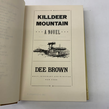 Killdeer Mountain - Dee Brown - 1st Edition - 1983
