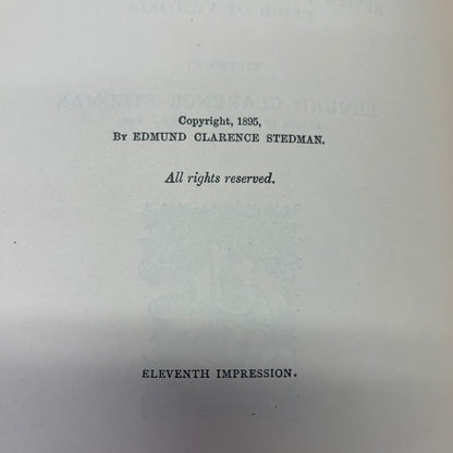 A Victorian Anthology - Edmund Clarence Stedman - 1895
