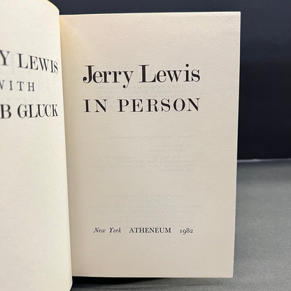 Jerry Lewis in Person - Jerry Lewis - Signed - 1982