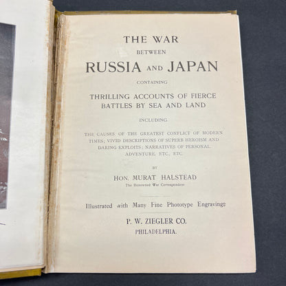 War Between Russia and Japan - Hon. Murat Halstead - 1904