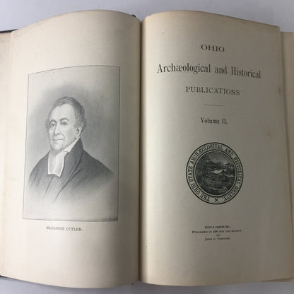 Ohio Archaeological and Historical Society Publications - John L. Trauger - 1898