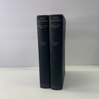 John Wanamaker - Herbert Adams Gibbons - 1st Edition - 2 Volumes - 1926