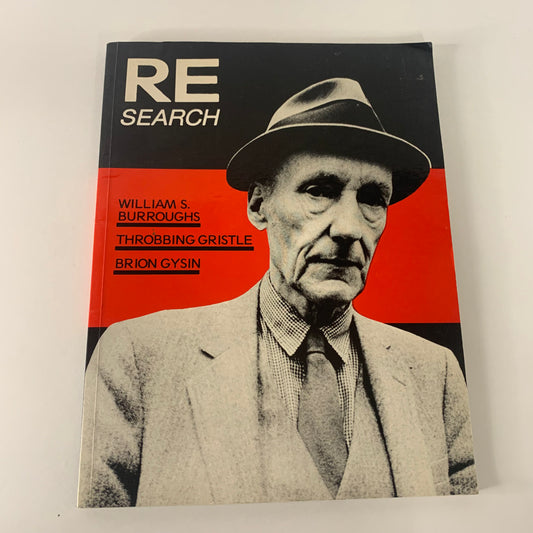 RE Search - William Burroughs, Throbbing Gristle, Brion Gysin - 1982