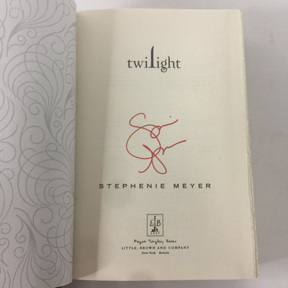 Twilight - Stephanie Meyer - Special Edition - Signed ( Autopen Signature) - 2008