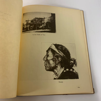 The Great Southwest Etchings - Carl Oscar Borg - Signed - 1936