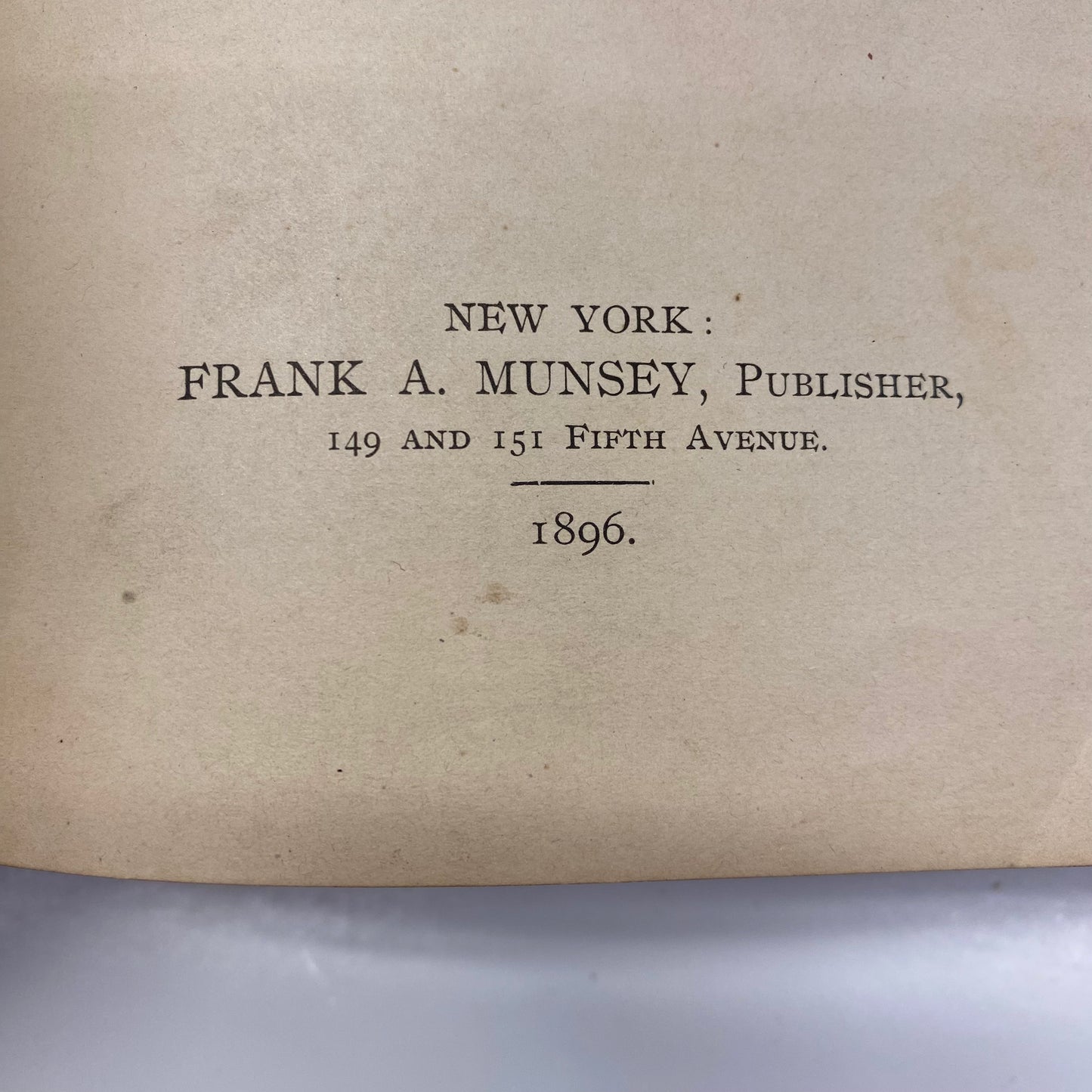 Munsey’s Magazine - Frank A. Munsey - Volume 14 - 1896