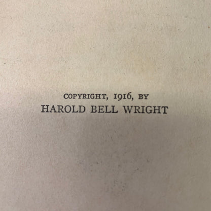 When a Man’s a Man - Harold Bell Wright - Photo Play Ed. - 1916