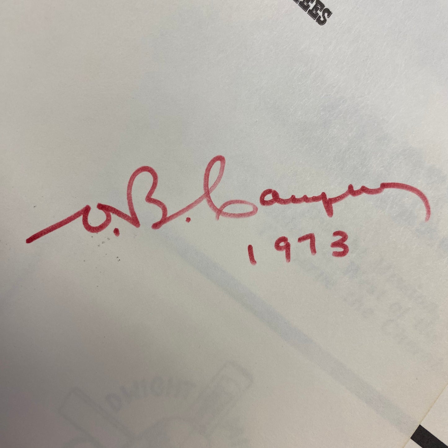 Mission to the Cherokees - O. B. Campbell  - 1st Edition - Signed - 1973