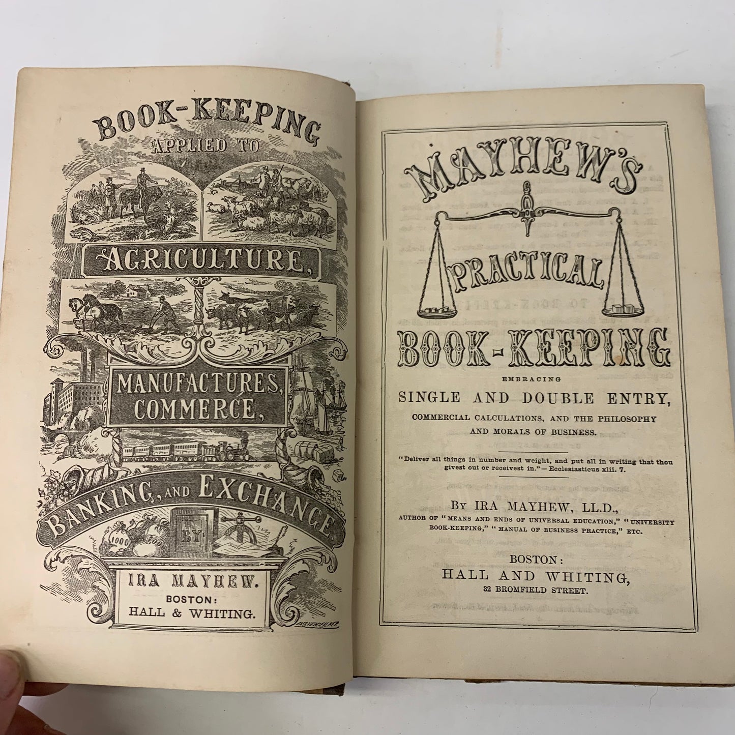 Mayhew’s Practical Book-Keeping - Ira Mayhew - 1890