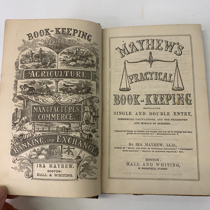 Mayhew’s Practical Book-Keeping - Ira Mayhew - 1890