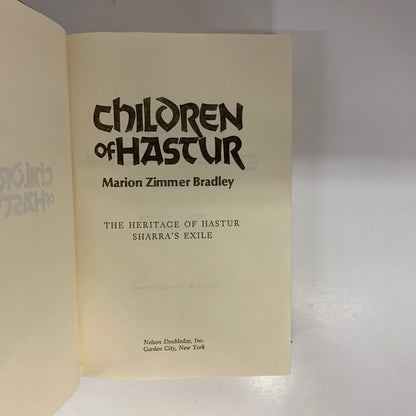 Children of Hastur - Marion Zimmer Bradley - Book Club Edition - 1981