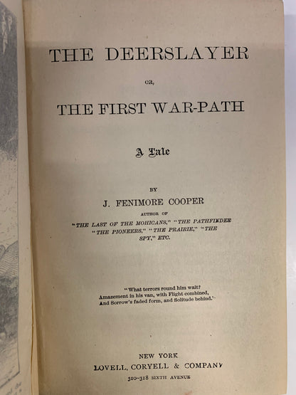 J. Fenimore Cooper’s Works - J. Fenimore Cooper - 4 Volumes - circa 1900s