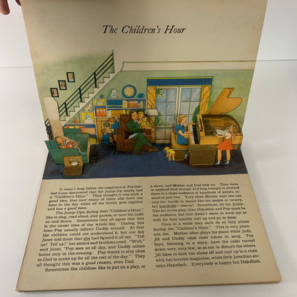 The Jolly Jump-Ups and Their New House - Geraldine Clyne  - 1st Edition - 1939