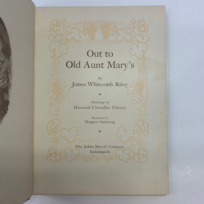 Out to Old Aunt Mary’s - James Whitcomb Riley - 1904
