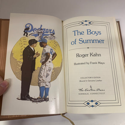 The Boys of Summer - Roger Kahn - Easton Press - 1992