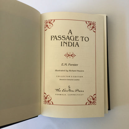 A Passage to India - E. M. Forster - Easton Press - 1992