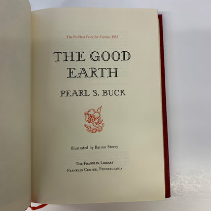 The Good Earth - Pearl S. Buck - The Franklin Library - 1983