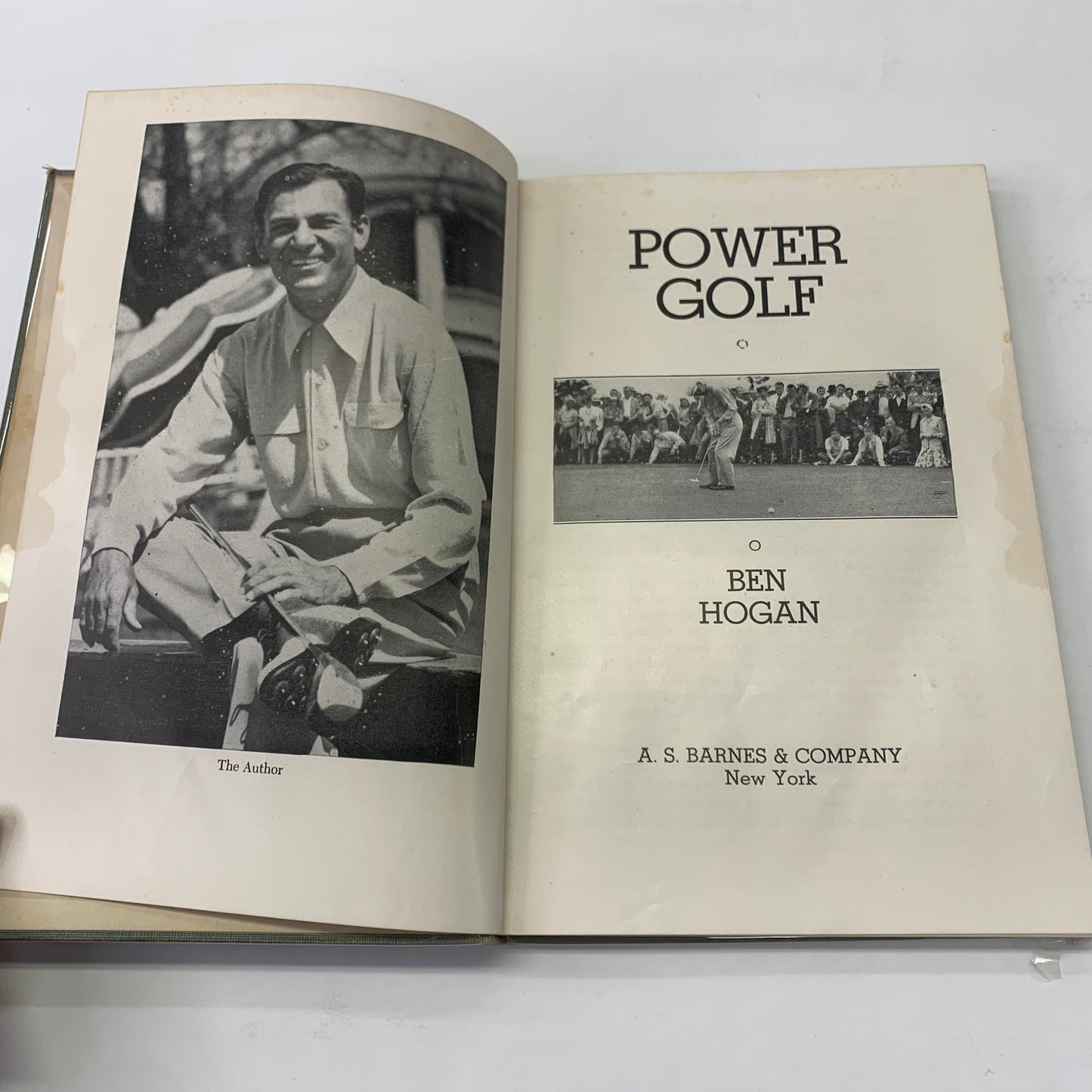 Power Golf  - Ben Hogan - 6th Print - 1948