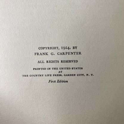 Mexico - Frank G. Carpenter - 1st Edition - 1924