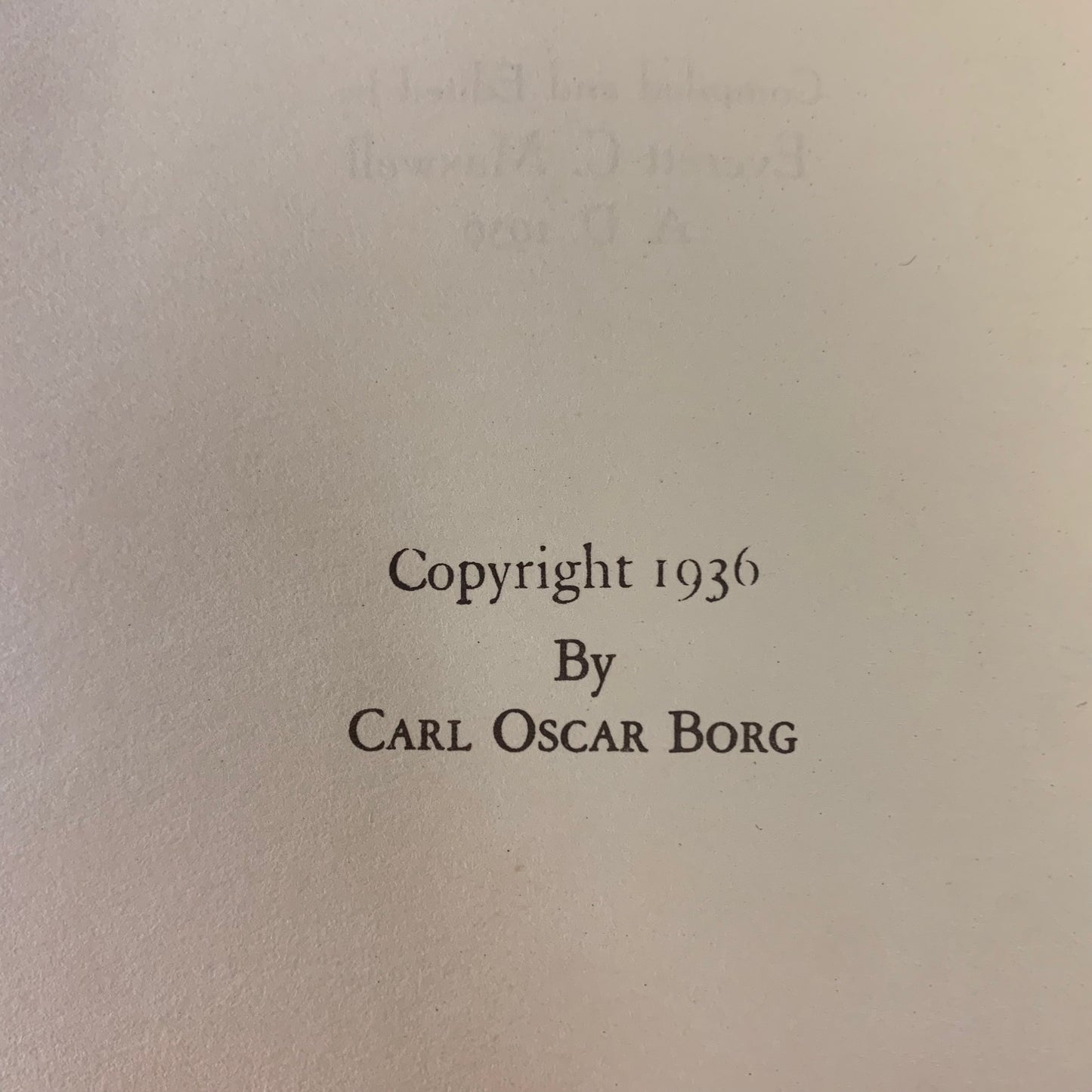 The Great Southwest Etchings - Carl Oscar Borg - Signed - 1936