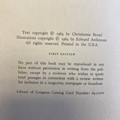 Nurse Matilda - Christianna Brand - 1st Edition - 1964