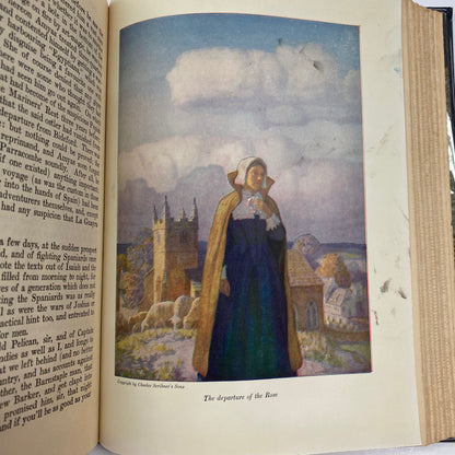 Westward Ho! - Charles Kingsley - Color Plates - 1920