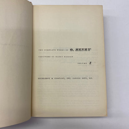 The Complete Works of O. Henry - O. Henry - 1953