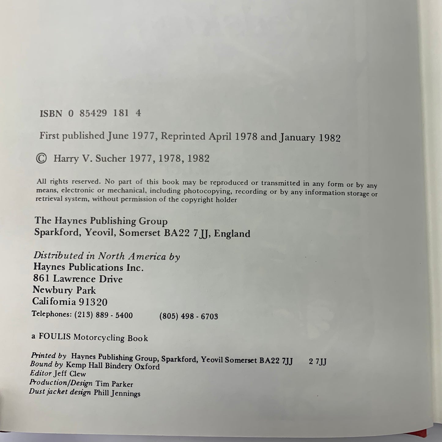 The Iron Redskin - Harry V. Sucher - 1982