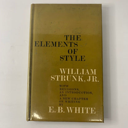 The Elements of Style - William Strunk Jr. and E. B. White - 7th Print - 1960