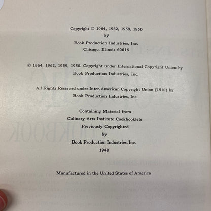 Cooking For American Homemakers - Ruth Berolzheimer - 1967