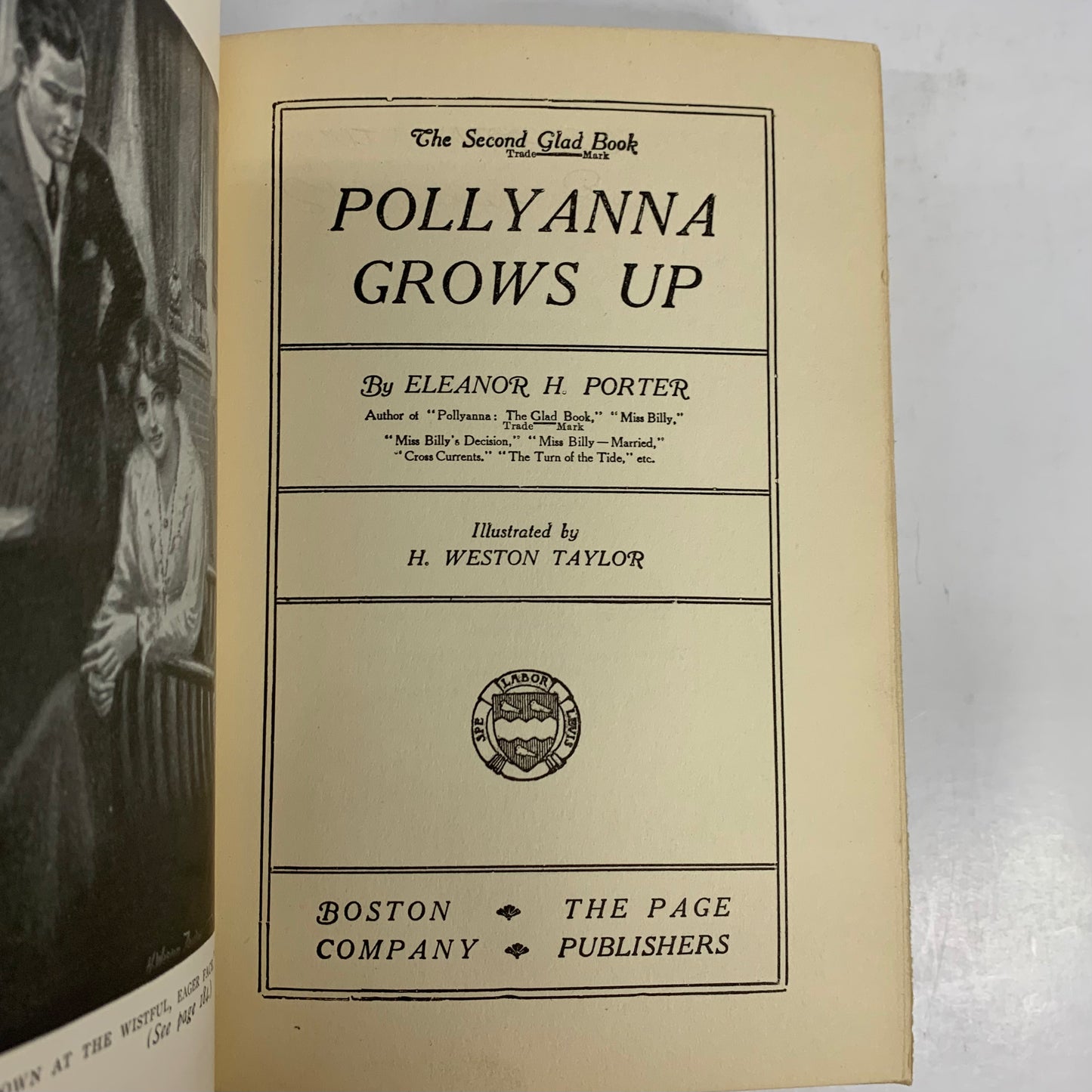 Pollyanna Grows Up - Eleanor Porter - 1938