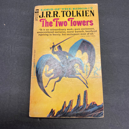 The Two Towers - J. R. R. Tolkien - Ace “Pirate” Edition - Unauthorized Print - 1965