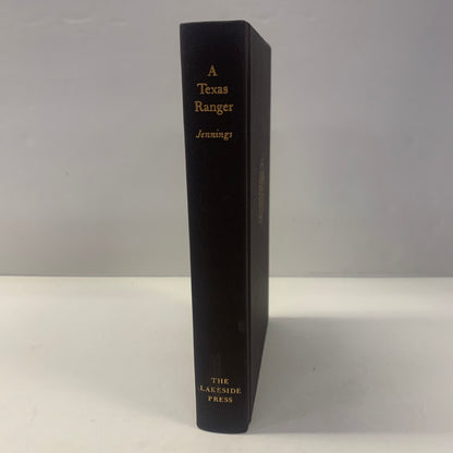 A Texas Ranger - N. A. Jennings - Signed by Editor Ben Procter - 1992