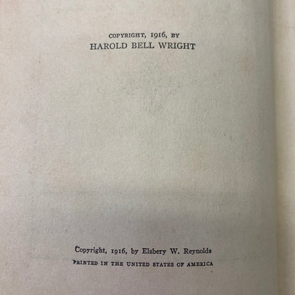 When a Man’s a Man - Harold Bell Wright - Photo Play Ed. - 1916