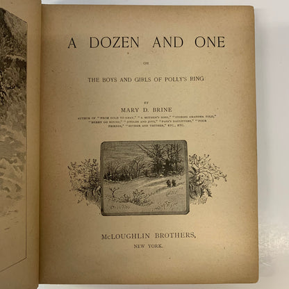 A Dozen and One - Mary D. Brine - 1887