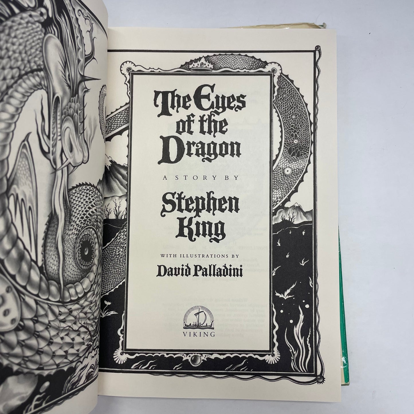 The Eyes of the Dragon - Stephen King - 1st Edition - 1987