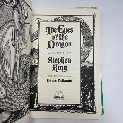 The Eyes of the Dragon - Stephen King - 1st Edition - 1987