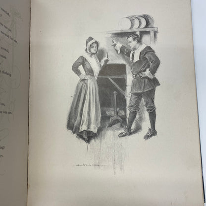 The Courtship of Miles Standish - Henry Wadsworth Longfellow - Illustrated by Howard Chandler Christy - 1903