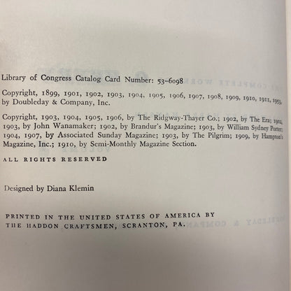 The Complete Works of O. Henry - O. Henry - 1953