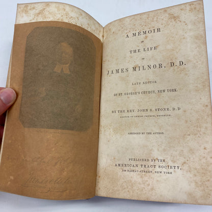 A Memoir of the Life of James Milnoc D. D. - Rev. John S. Stone - 1849