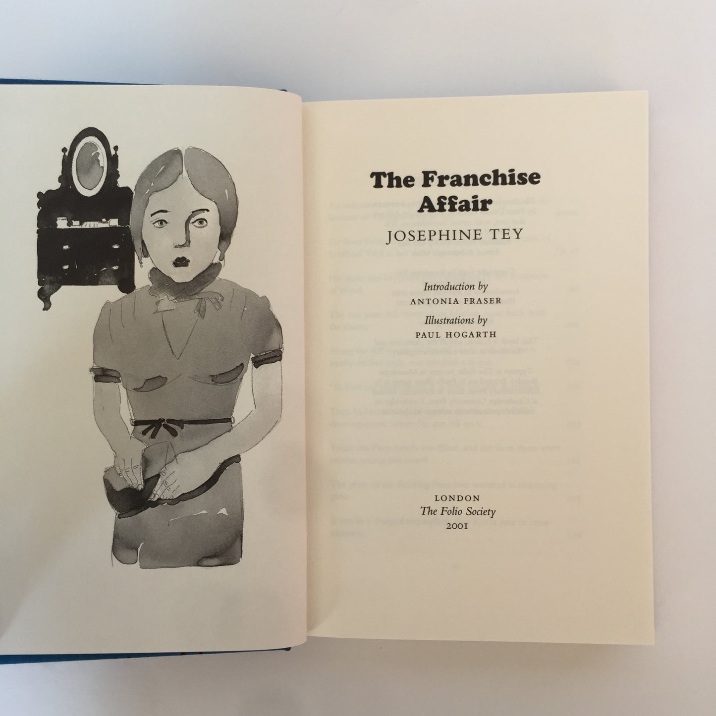 The Franchise Affair - Josephine Tey -  2nd Print - Folio Society - 2001