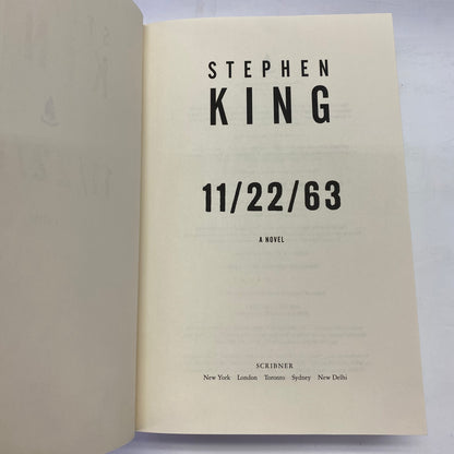 11/22/63 - Stephen King - 1st Edition - 2011