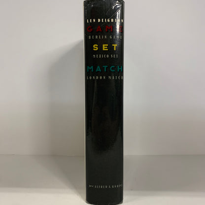 Game, Set & Match - Len Deighton - 1st Edition - 1989