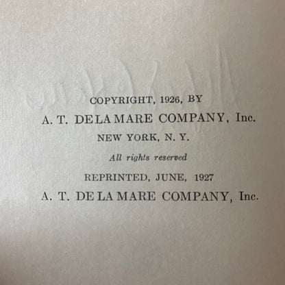 1001 Garden Questions Answered - Alfred Carl Hottes - Signed - 1927