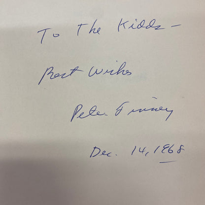 The Fighting Tigers - Peter Finney - Signed - 1980