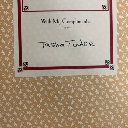 The Tasha Tudor Cookbook - Tasha Tudor with Carol Johnston Lueck - Signed - 1993