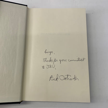 Head, Heart, and Hand - Rick Ostrander - Signed - 2003