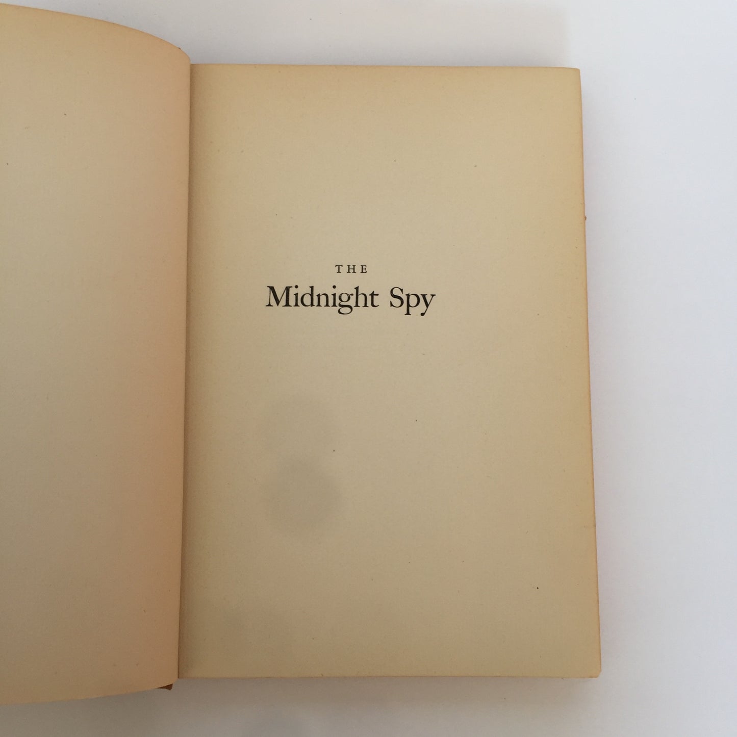The Midnight Spy 1756-1929  - 1929