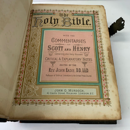 The Holy Bible - Various - Illustrated - c. 1880’s